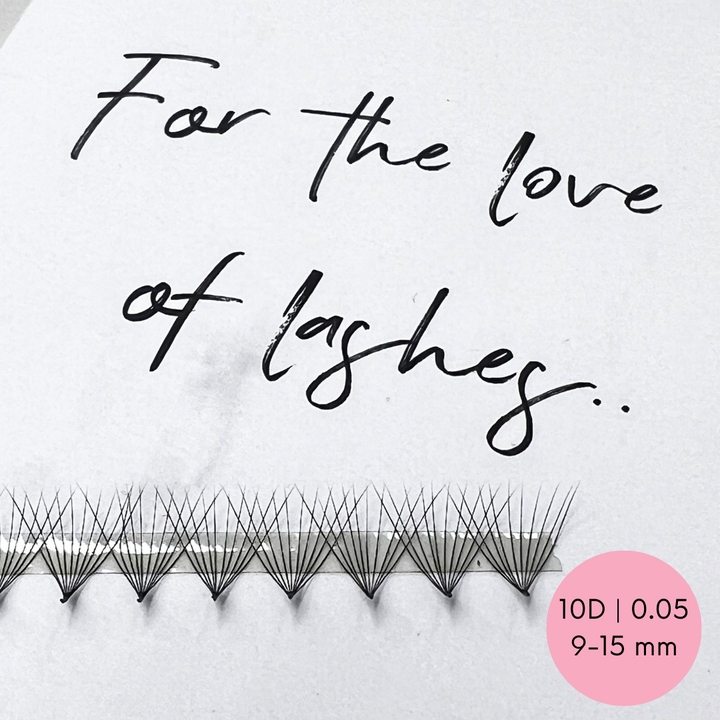 For the love of lashes, try Lash Tribe's Loose Promade Volume Fans Bundle | Eyelash Extension Volume Fans.