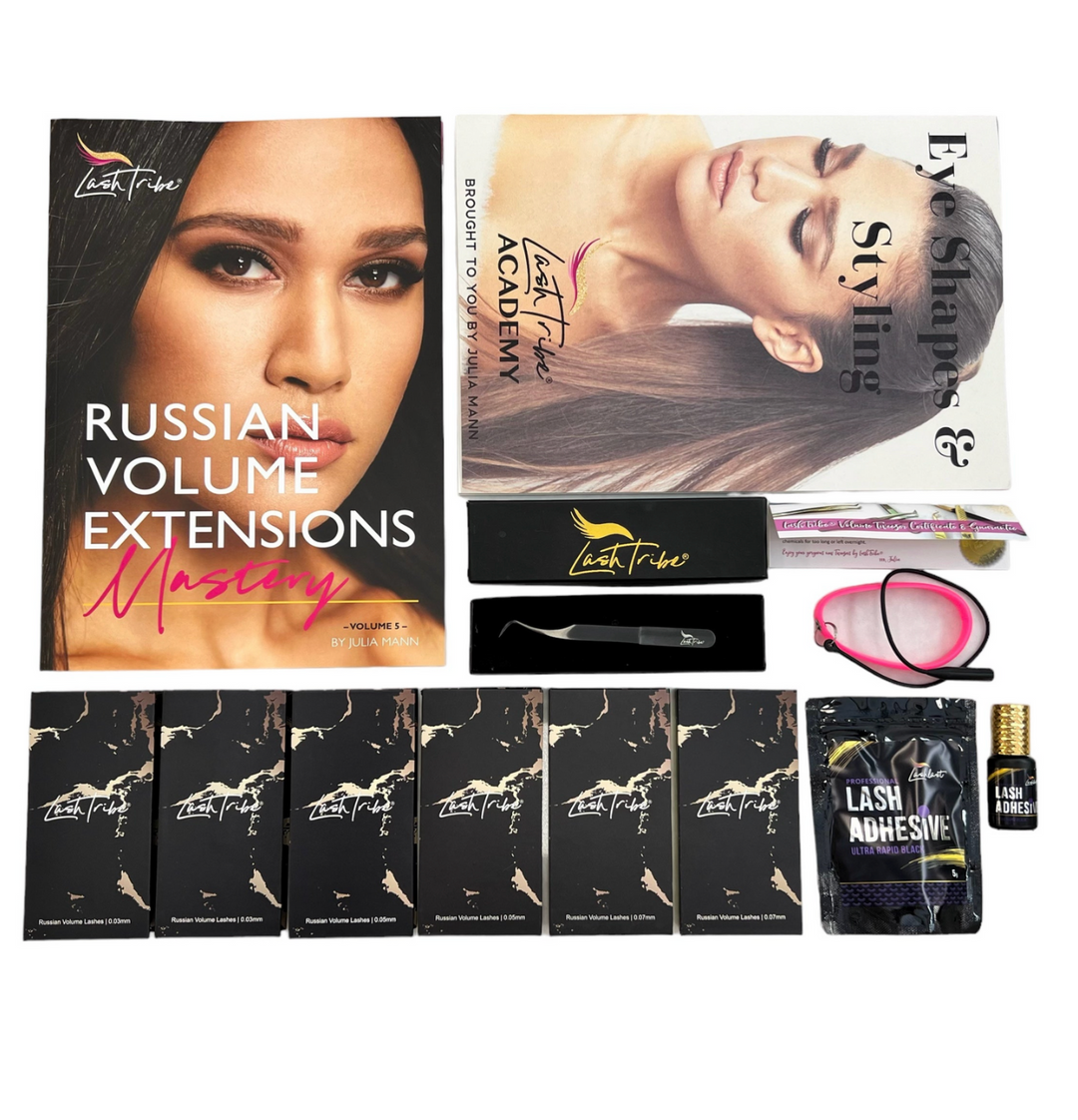 Lash Tribe Russian Volume Eyelash Online Course.