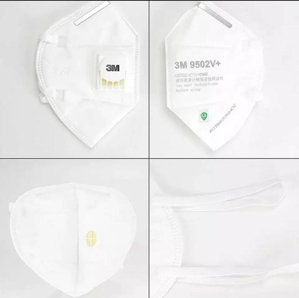 Lash Tribe 3M KN95 Medical Grade Mask with Valve in different sizes.