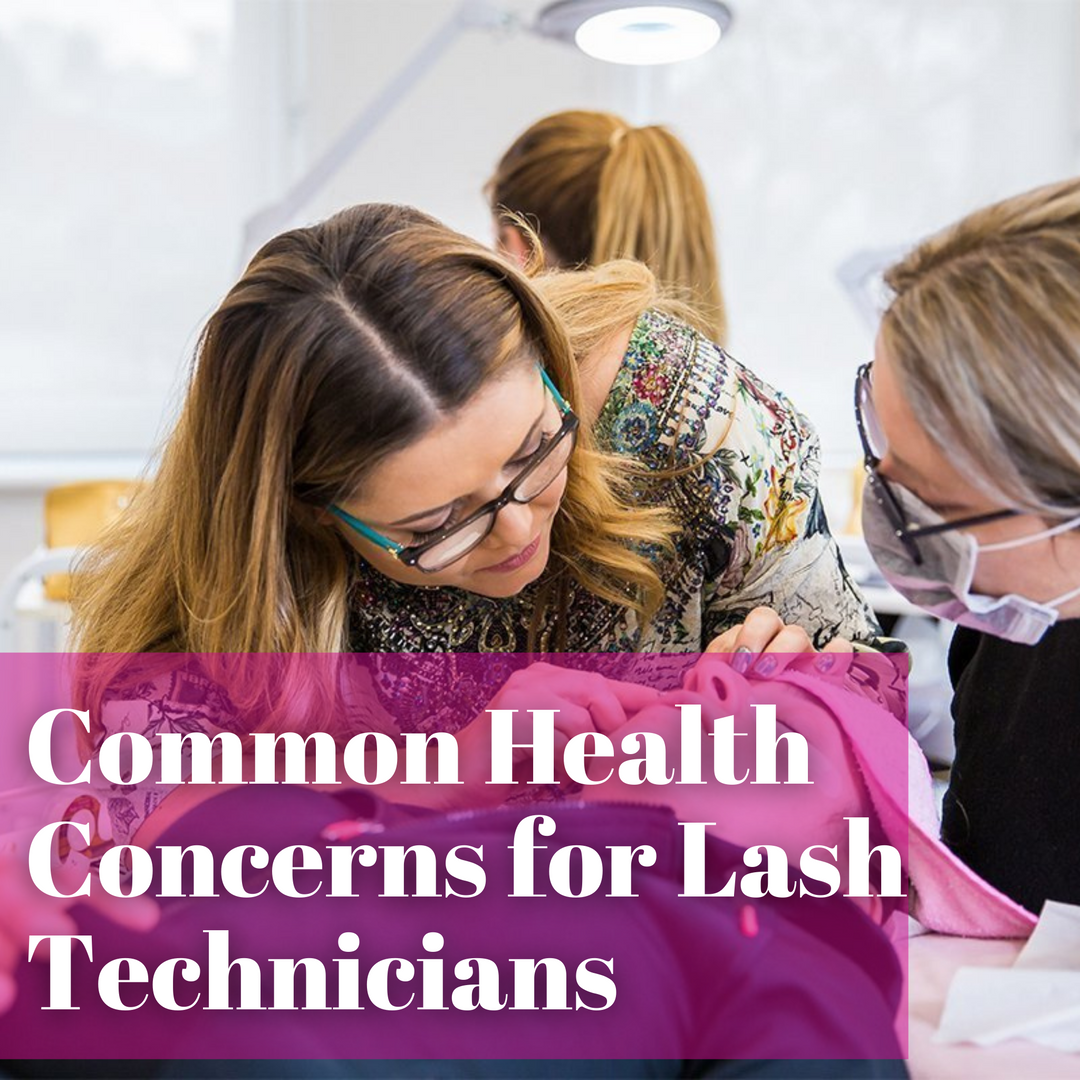 3 Common Health Concerns for Eyelash Technicians