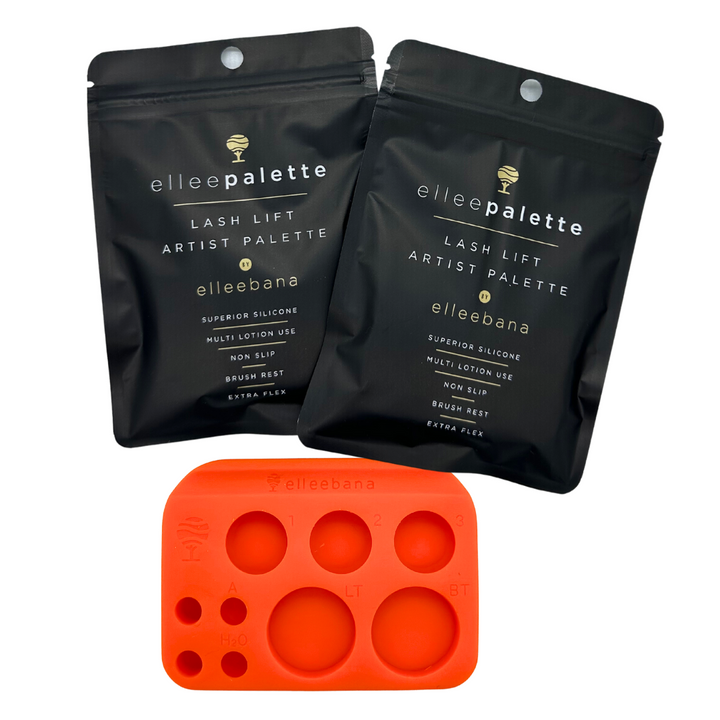 Lash Tribe Elleebana - ElleePALETTE artisan ice cream mold set - orange.