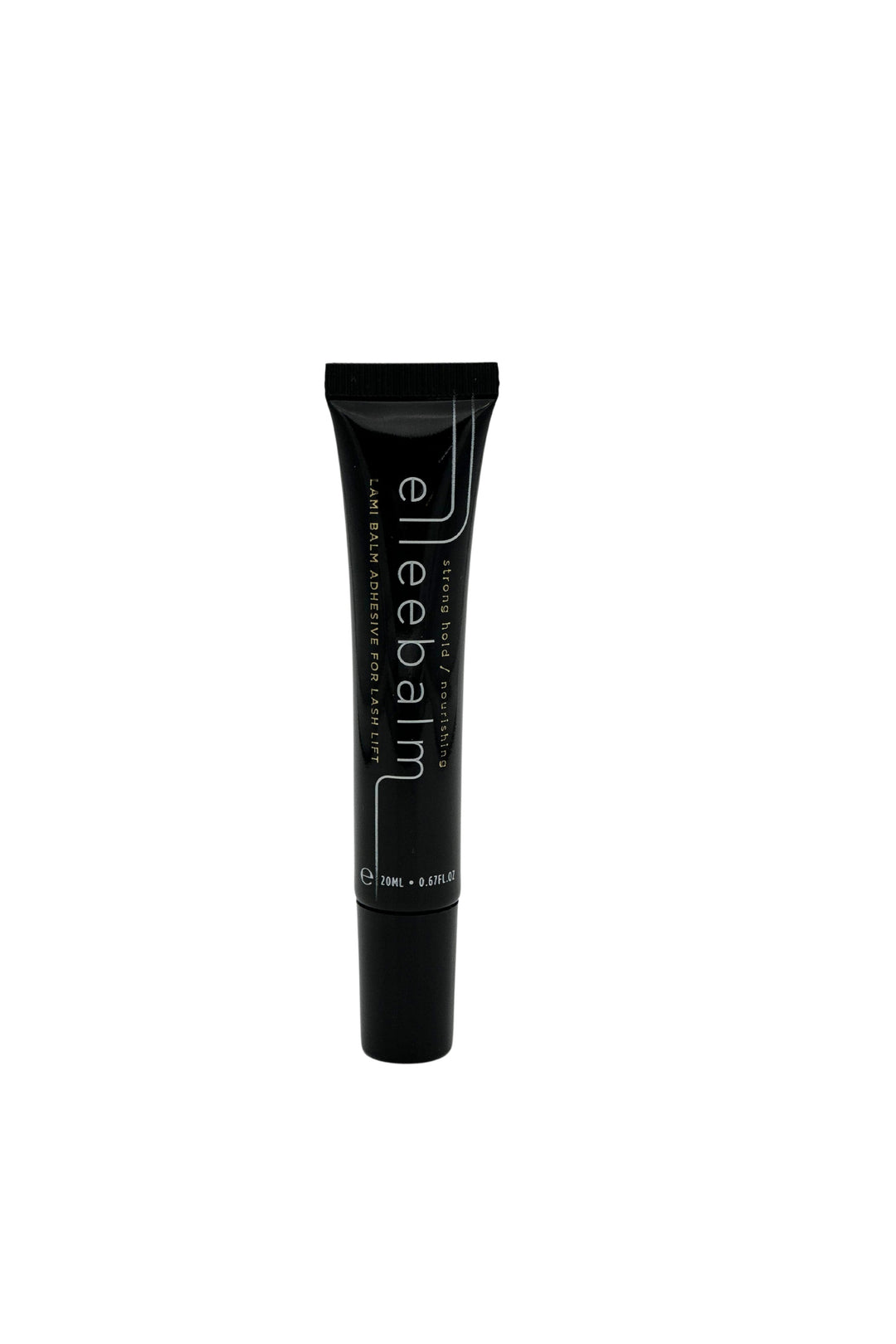 a tube of Elleebana black concealer on a white background.