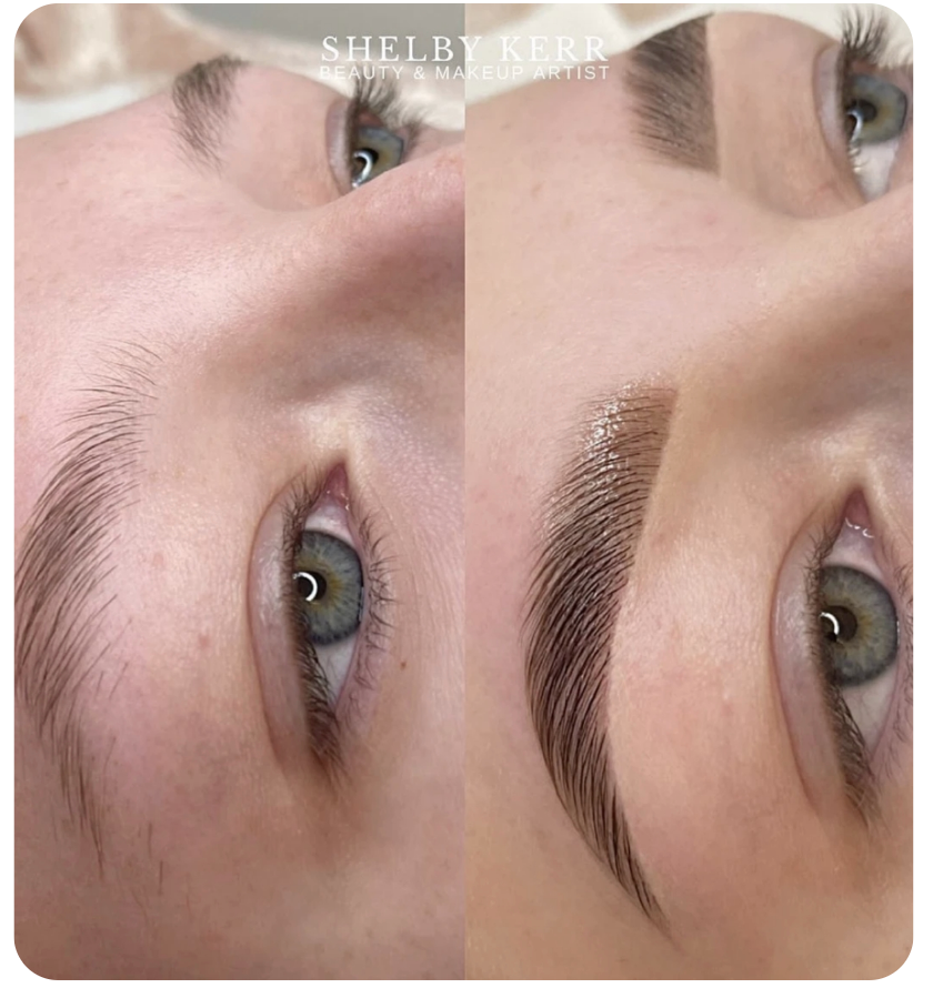 aqua drops liquid hybrid tint Infinity brows