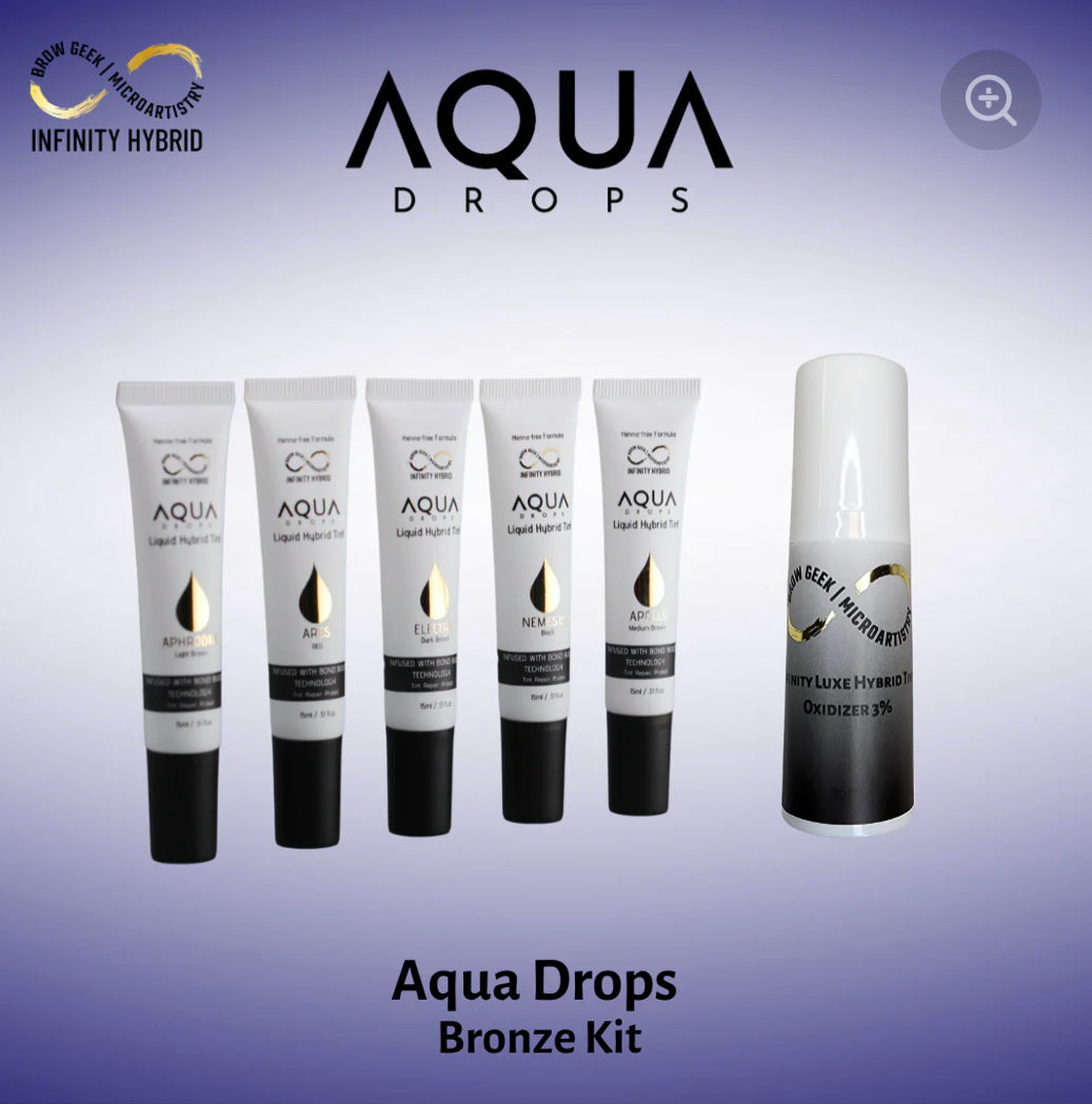 Lash Tribe Infinity Aqua Drops KIT | Hybrid Brow Tint.