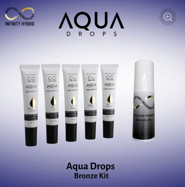 Lash Tribe Infinity Aqua Drops KIT | Hybrid Brow Tint.