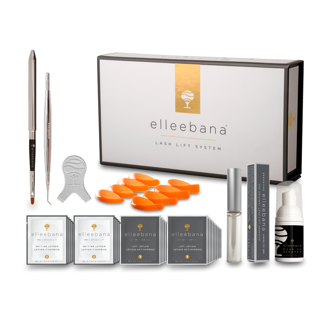 Elleebana eyelash extension kit.