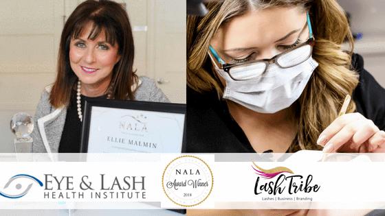 Lash Tribe's Eye and Lash Health 2x Certification Course is offered by the eye & lash health institute.