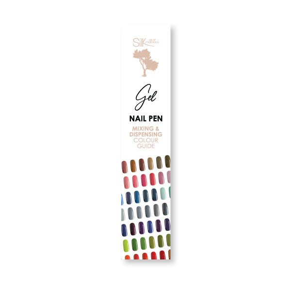 The SILK GEL NAIL PEN SYSTEM – COMPLETE KIT by Lash Tribe is shown on a white background.