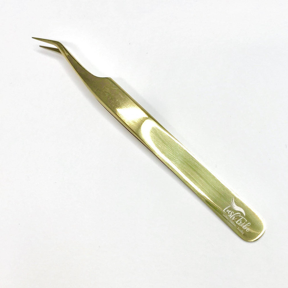 "The Swan" Angled Isolation Tweezers-"The Swan" Angled Isolation Tweezers-Lash Tribe
