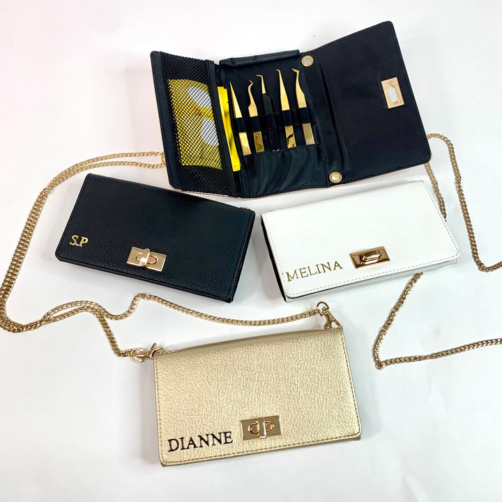 Tweezer Pouch | Customizable with your own name or initials