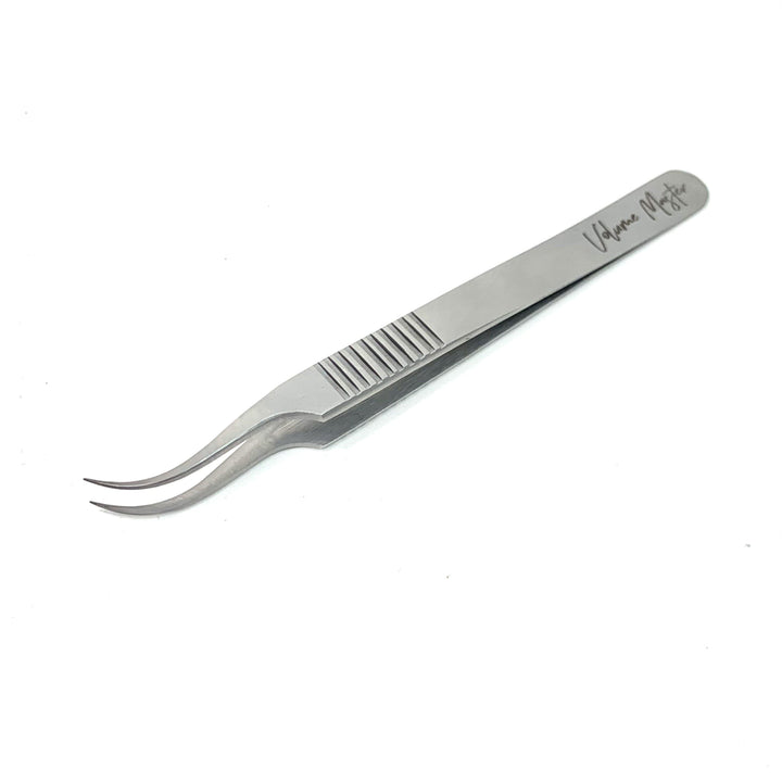 a Volume Master | Curved Precision Tweezer by Lash Tribe on a white background.