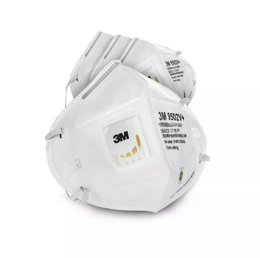 a pair of Lash Tribe 3M KN95 Medical Grade Masks with Valve on a white background.